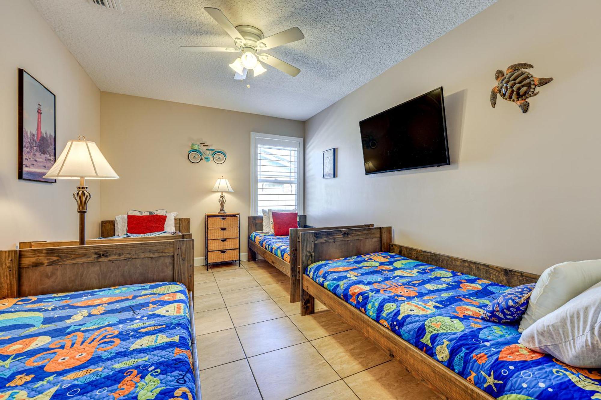 St Augustine Island Cottage - Walk To Beach Сент-Огастин Экстерьер фото
