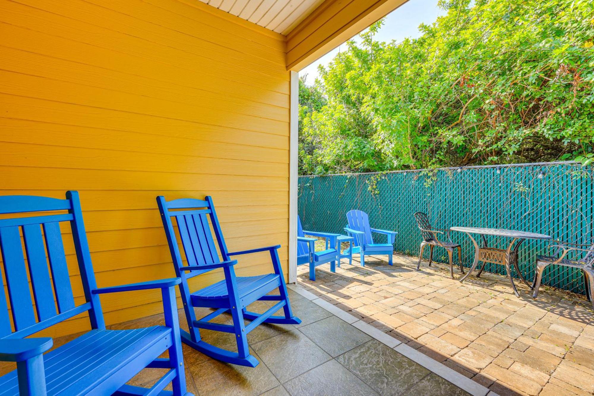 St Augustine Island Cottage - Walk To Beach Сент-Огастин Экстерьер фото
